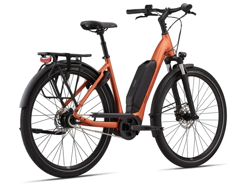 Giant Expression E+ 1 E-Road Bike In Matte Copper Coin-1