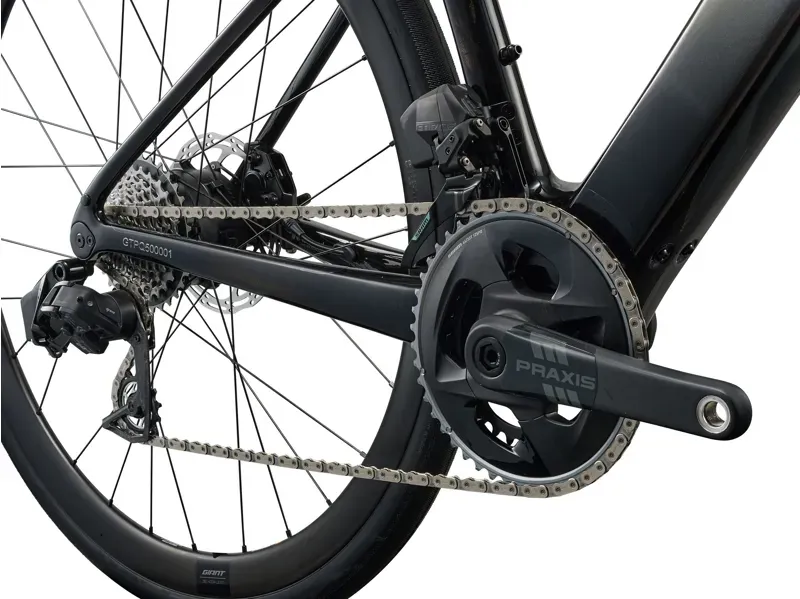 Liv Avail Advanced E+ Elite 1 eRoad Bike in Dreamy Blue/Carbon Smoke-2