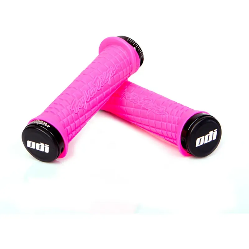 Odi Troy Lee Designs Mountain Bike 130mm Lock On Grips in Pink