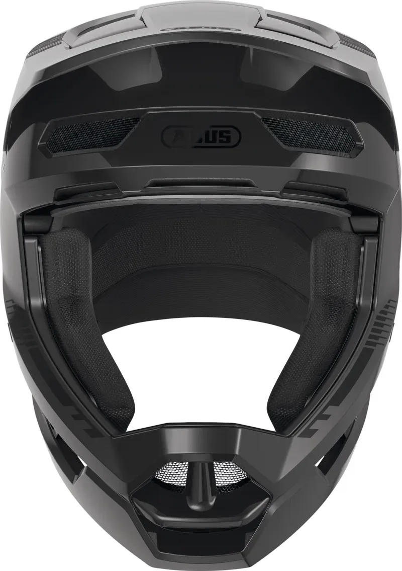 ABUS HiDrop MTB Full Face Helmet in Shiny Black-1