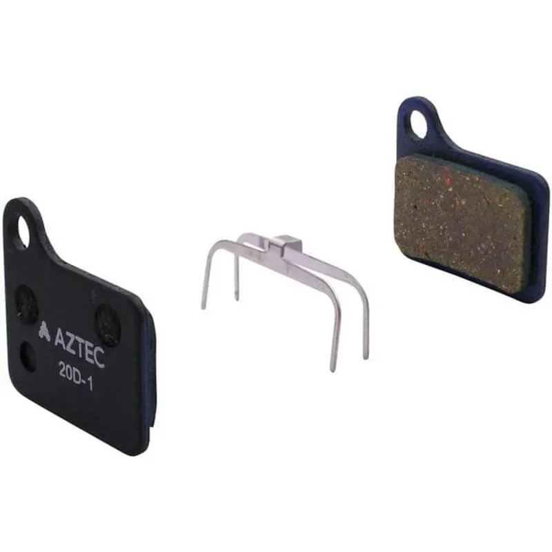 Aztec Shimano Deore M555/C900 Nexave Organic Disc Brake Pads In Black