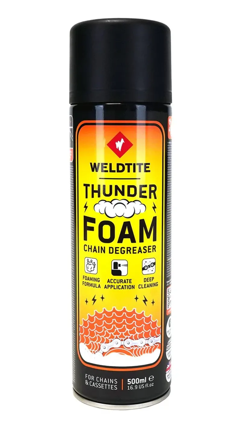 Weldtite Thunder Foam Chain Degreaser 500ml