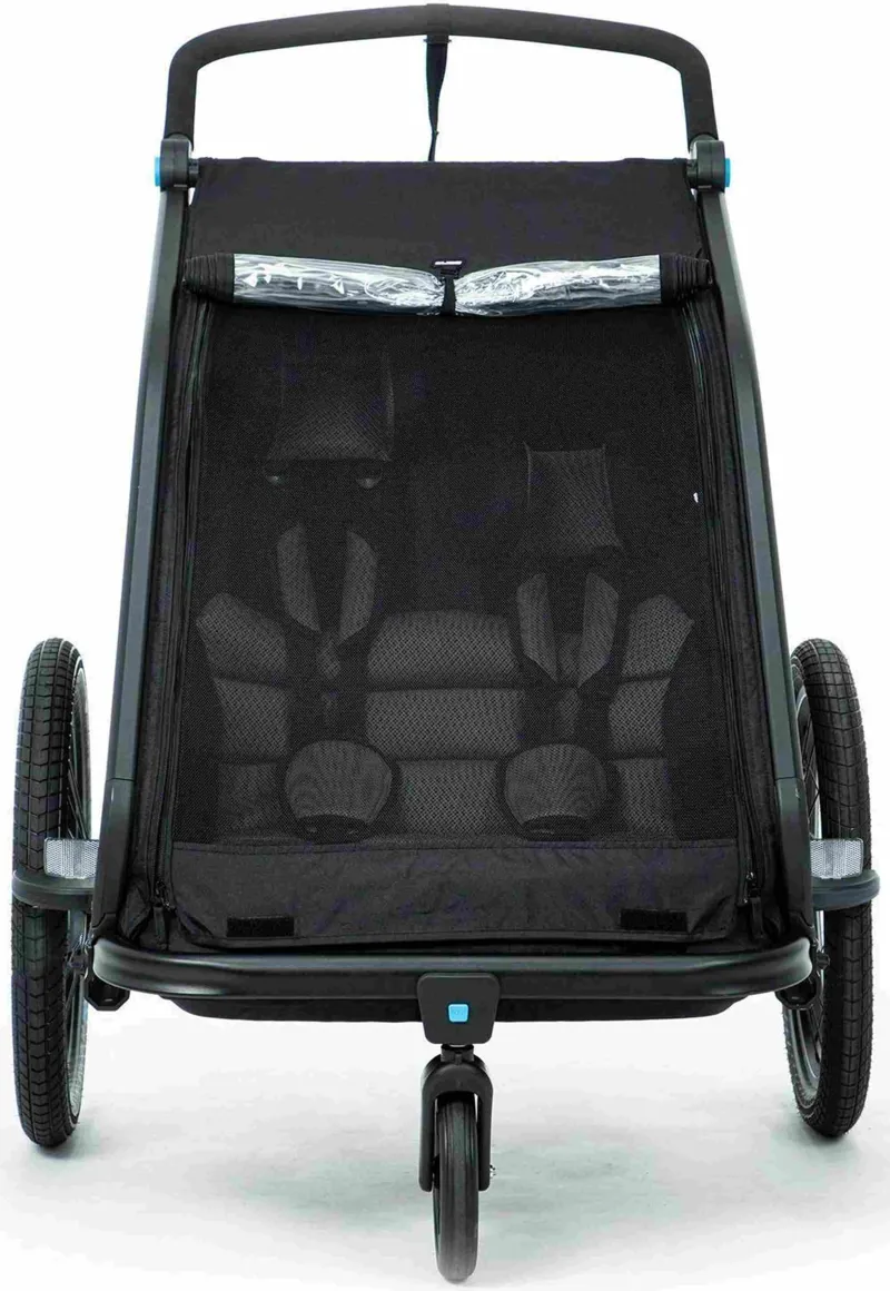 Cube Kids Trailer Double Cmpt BLACK one size-3