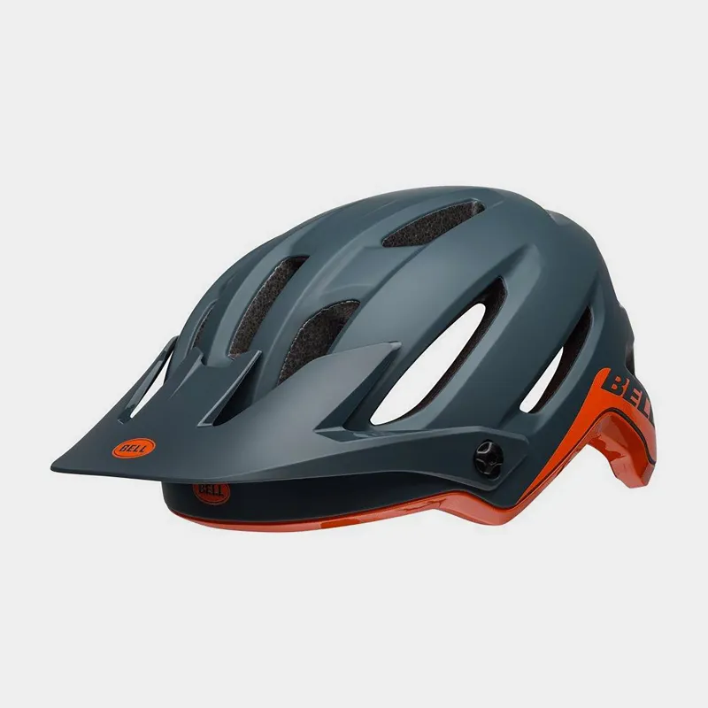 Bell 4Forty MIPS Helmet in Grey Matte/Orange 55- 59CM / M-1