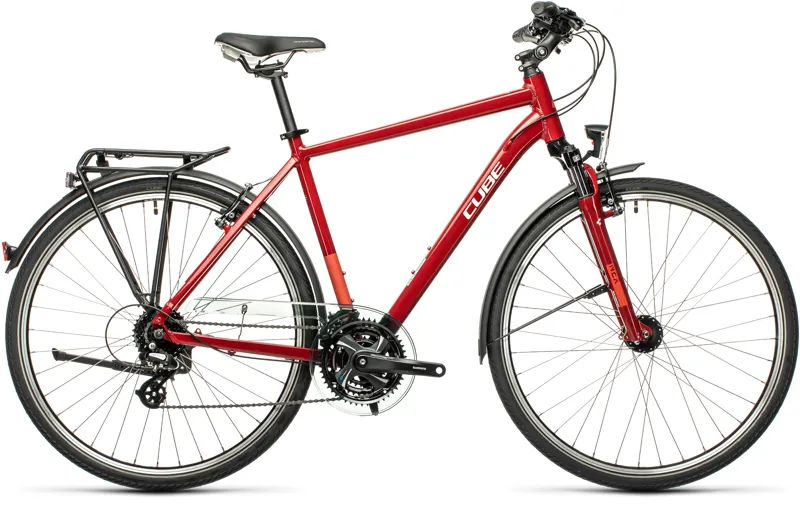 CUBE TOURING RED/WHITE - XS