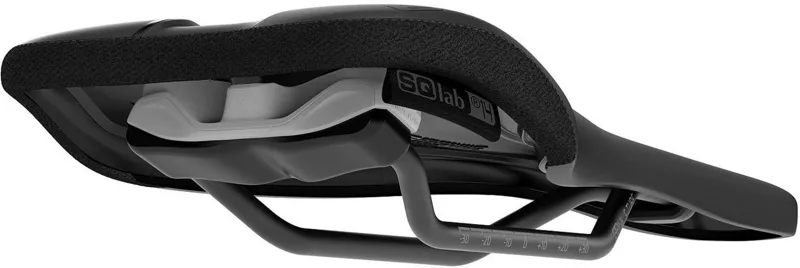 Sqlab Saddle 614 Ergowave Active 2.1 S-Tube BLACK 1-5