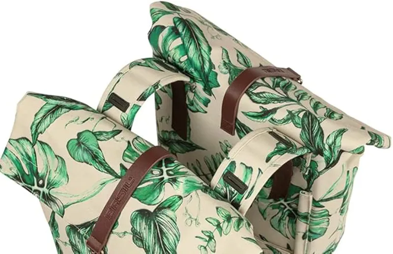 BASIL EVER-GREEN DOUBLE PANNIER BAG-1