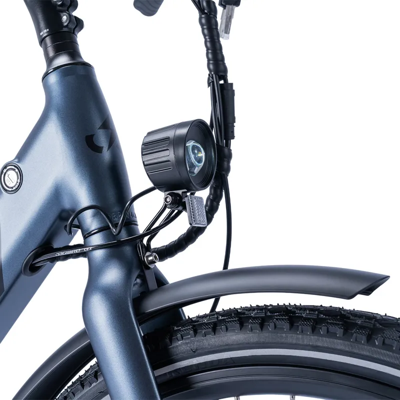 Ampere Deluxe Step Through 16 Frame 26 Wheel - Stone Blue-3