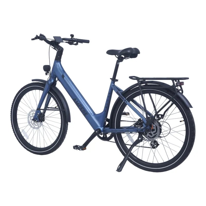 Ampere Deluxe Step Through 16 Frame 26 Wheel - Stone Blue-2