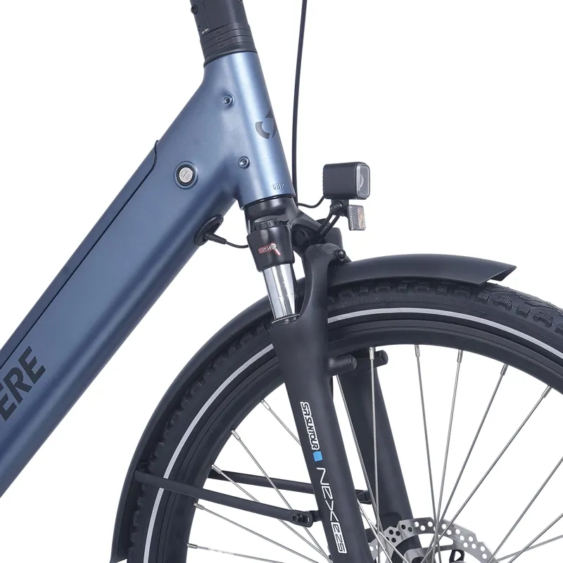 Ampere Deluxe Pro Step Through 16 Frame 26 Wheel - Stone Blue-3