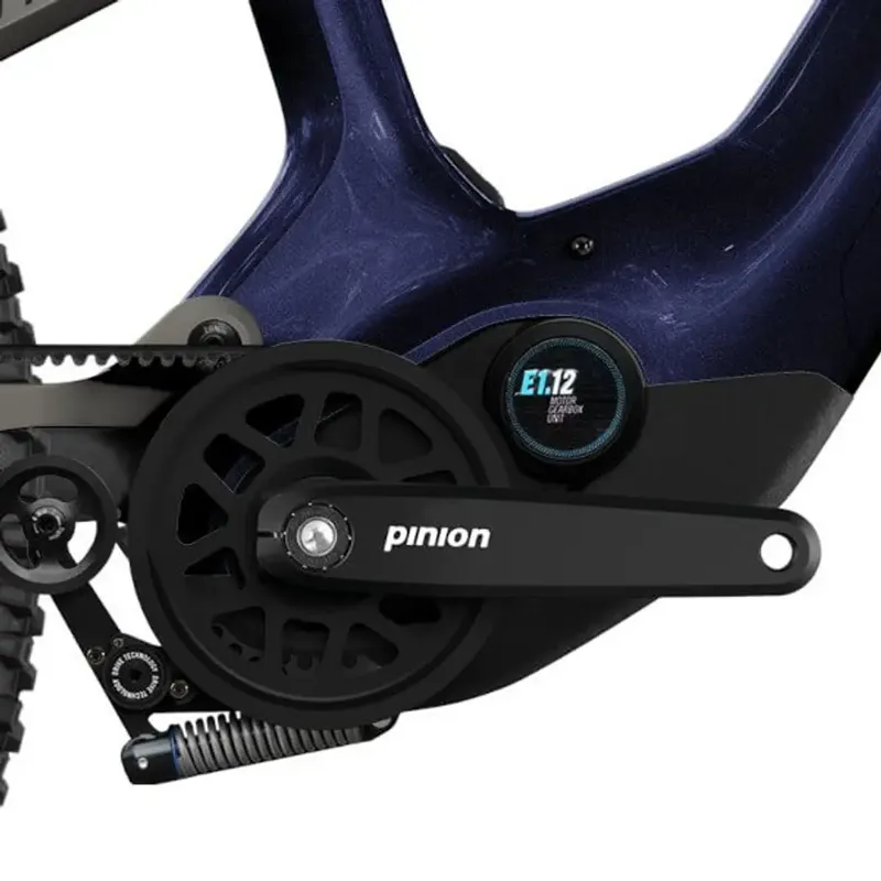 Haibike AllMTN CF 10 TRN/IQ E-DH Mountain Bike in Dark Navy-1