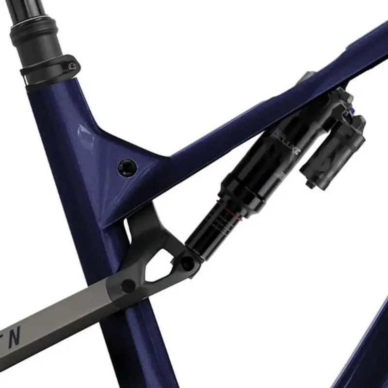 Haibike AllMTN CF 10 TRN/IQ E-DH Mountain Bike in Dark Navy-4