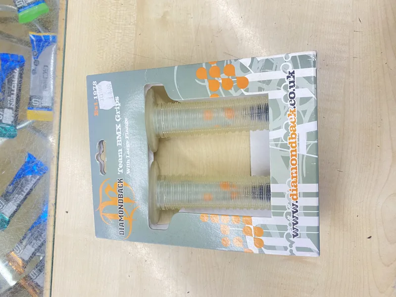 DIAMONDBACK BMX GRIPS TRANPARENT