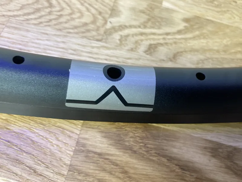 700c 24 Hole Rim Brake Alloy Black-3