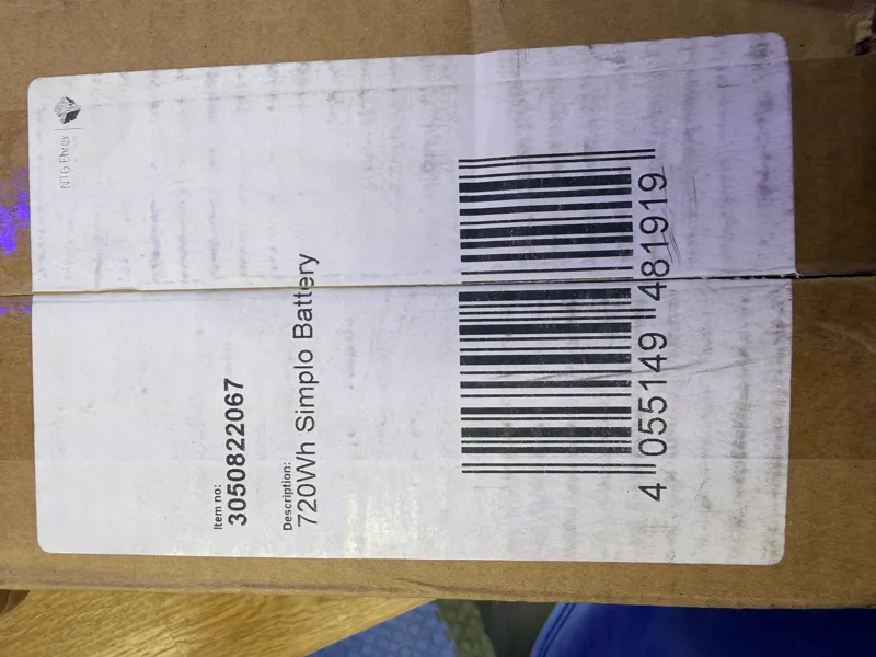 Haibike Yamaha Simplo-Intube Battery 36V - 720 Wh - BRAND NEW-4