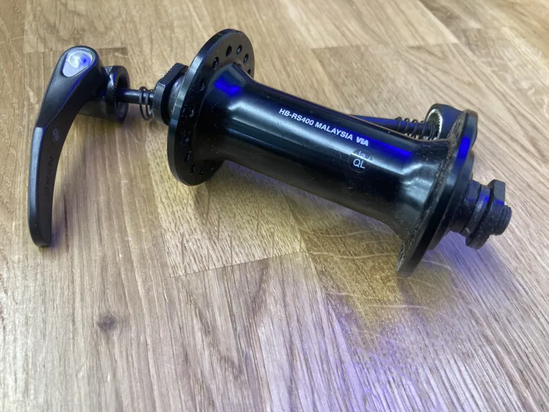 HB-RS400 Tiagra front hub 32 hole Black Q/R-1