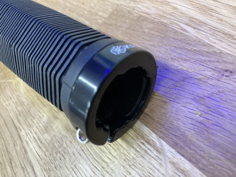 Black Double Lock On Grips-2