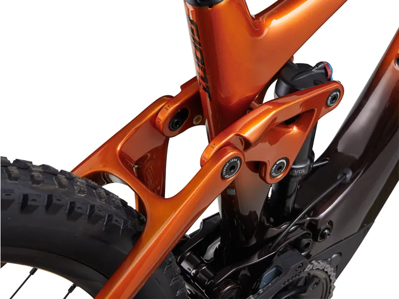 Giant Trance X Advanced E+ EL 2 25km/H Electric Mountain Bike in Amber Glow/Cordovan-6