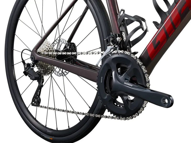 Giant Defy Advanced 2 Road Bike in Tiger Red-3