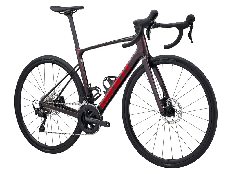 Giant Defy Advanced 2 Road Bike in Tiger Red-1