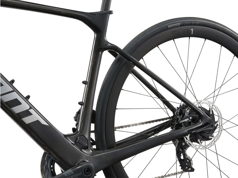 Giant Defy Advanced E+ Elite 1 E-Road Bike In Raw Carbon-10