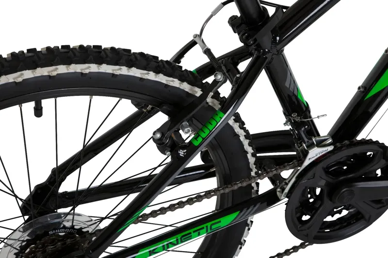 Cuda Kinetic Junior Bike Black 24-2