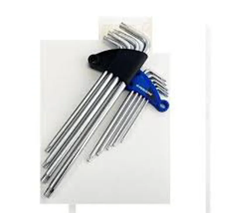 TOOLZONE 9 PC SECURITY STAR KEY WRENCH SET-2