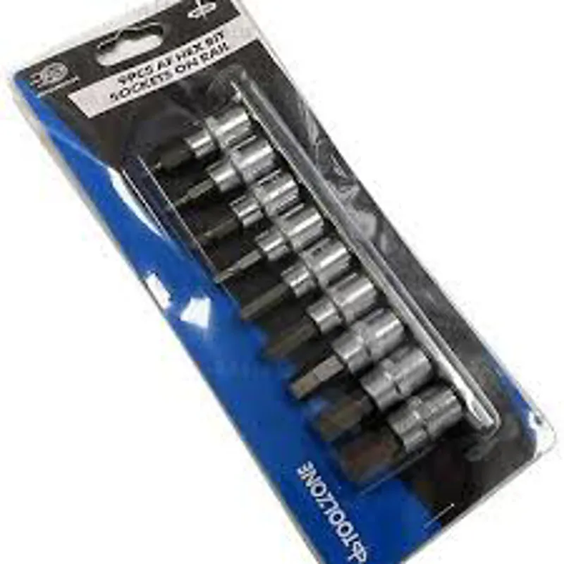 TOOLZONE 9 PC STAR BIT SOCKET SET
