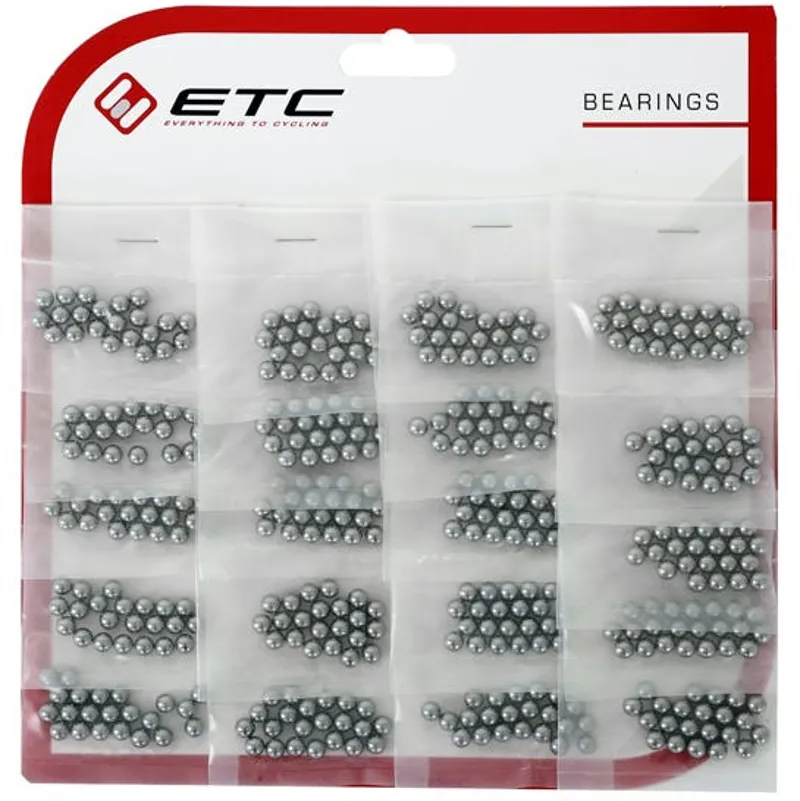 ETC BALL BEARINGS LOOSE 1/8
