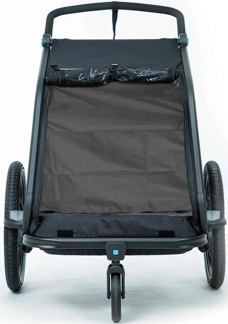 Cube Kids Trailer Double Cmpt BLACK one size-6