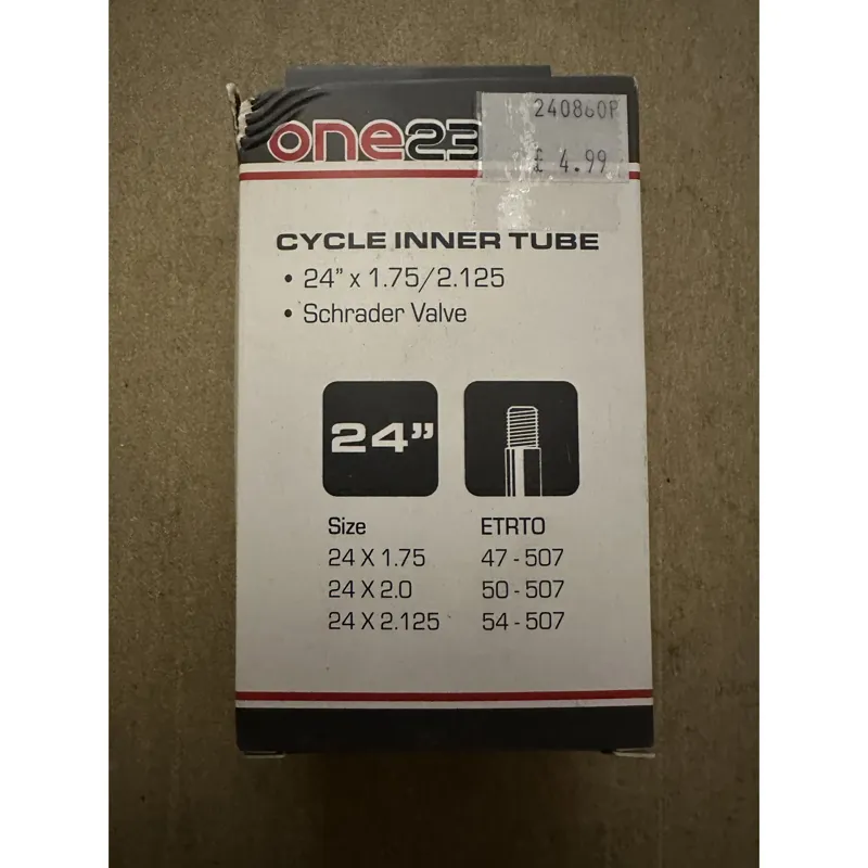 ONE23 TUBE 24x1.75/2.125 SV