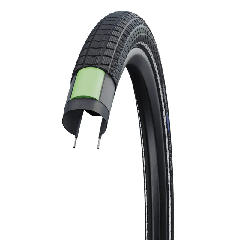 Schwalbe Big Ben Plus Perf Greeng Reflex 28x2. 15 28x2.15