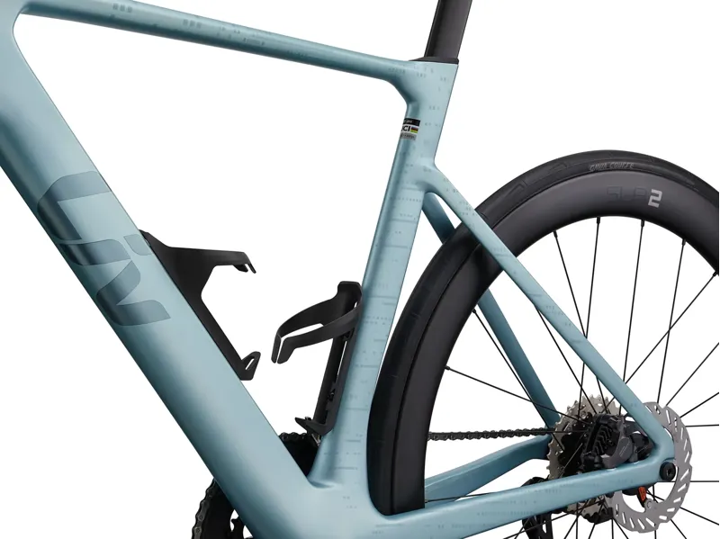 Liv EnviLiv Advanced 0 2027 Women's Carbon Road Bike - Cryo Silver-2