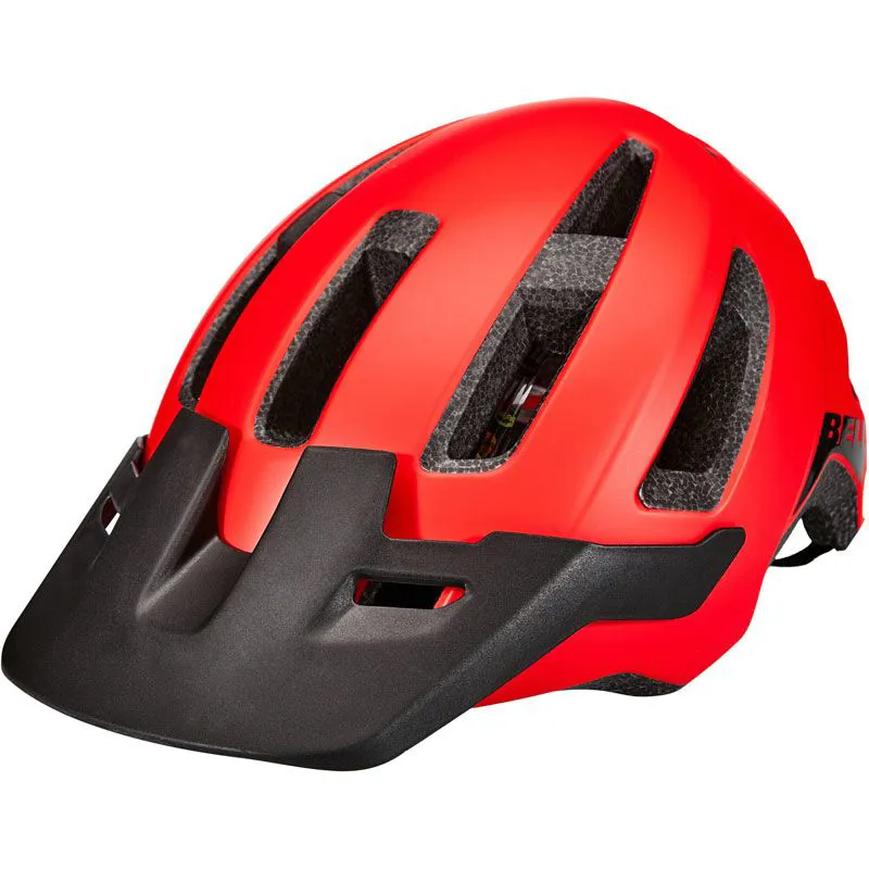 Bell Nomad MTB Helmet in RED/BLACK