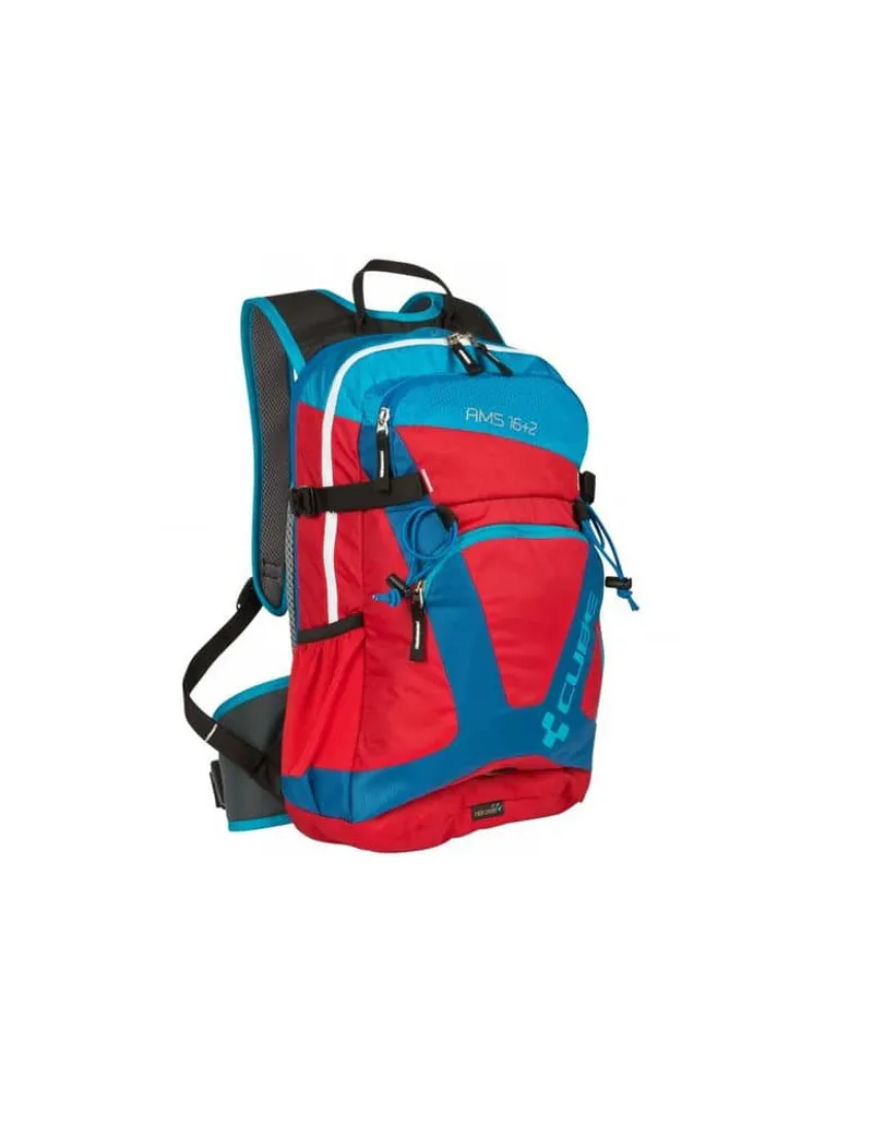 CUBE BACKPACK AMS 16+2 BLUE/RED