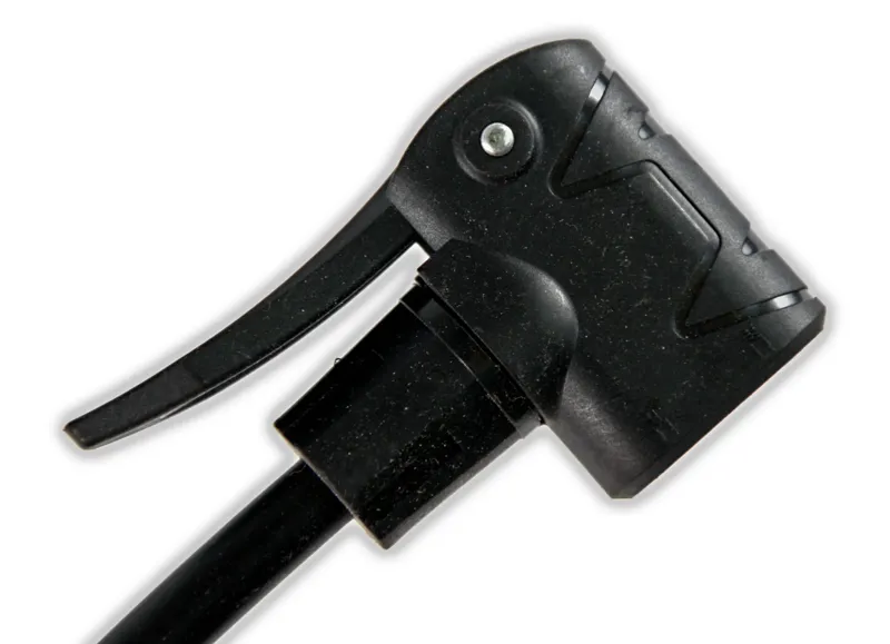 ONE23 FLOOR PUMP WHITE/BLACK DUAL VALVE-3