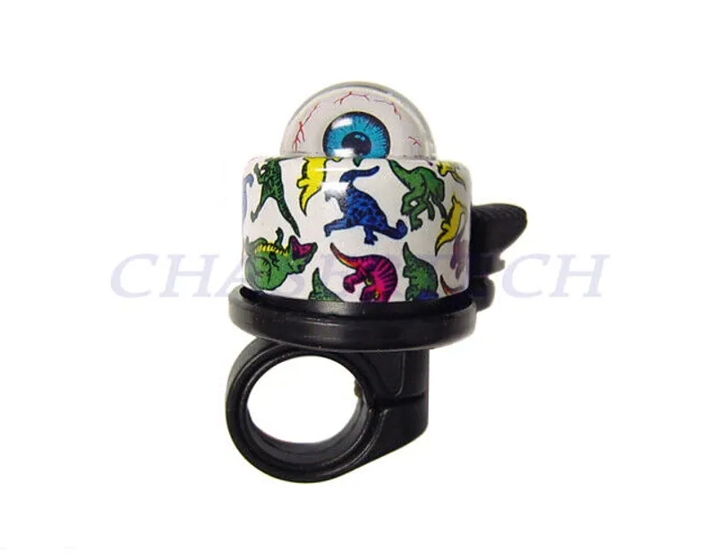 BELL EYEBALL DINOSAUR WHITE BLUE RED