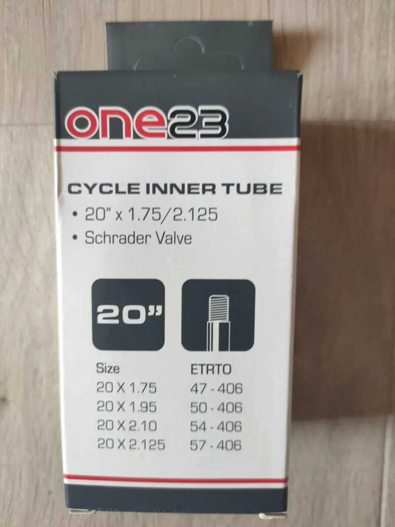 ONE23 TUBE 20x1.75/2.125 SV