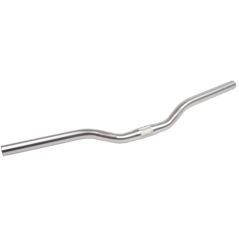SILVER ALLOY HANDLEBARS 25.4MM 600MM