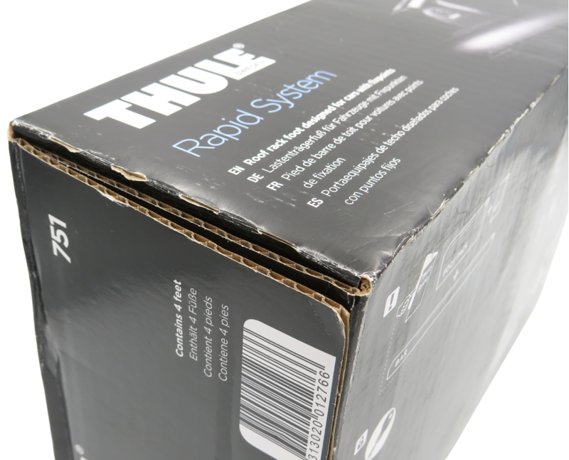 Thule Rapid System 751 Rack Feet in Black-3