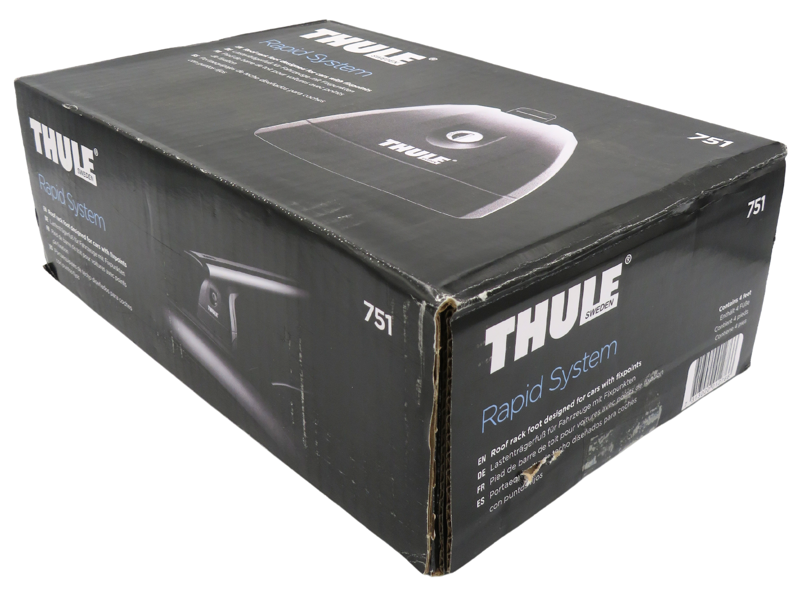 Thule Rapid System 751 Rack Feet in Black-2