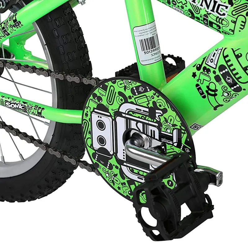 Sonic Robotnic Bike 16 Wheel Green-3