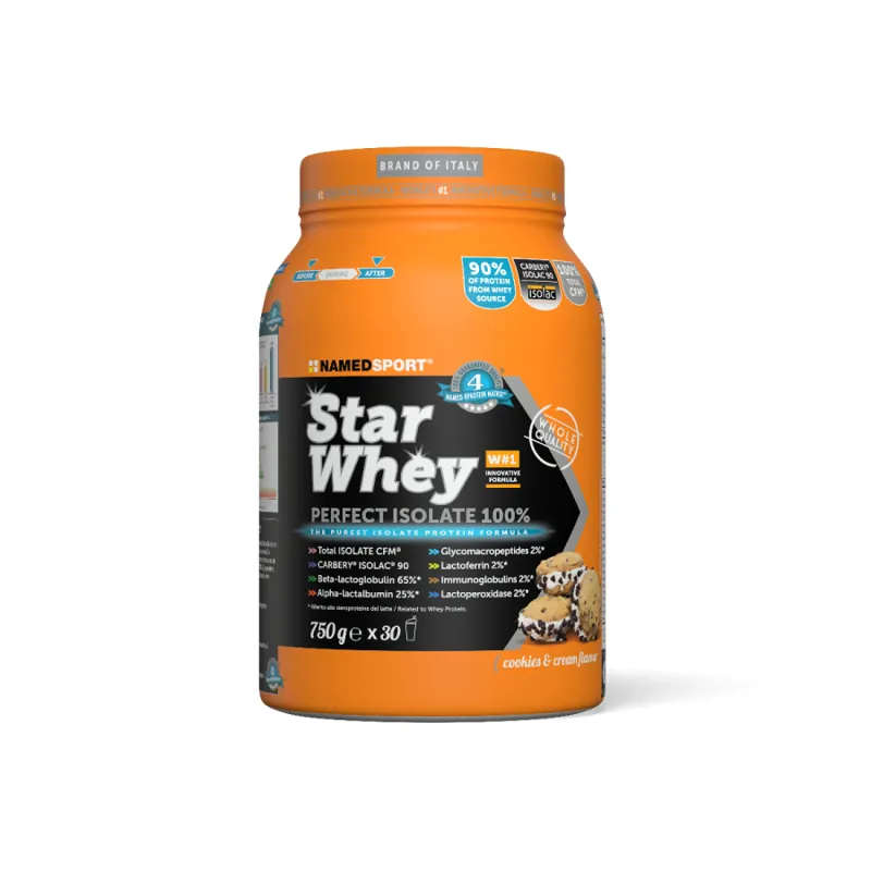 NAMED SPORT STAR WHEY PROTEIN COOKIES-CREAM