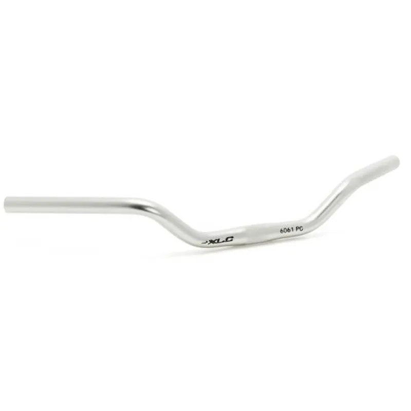 XLC 25.4MM6P0MM SILVER ALLOY HANDLE BARS