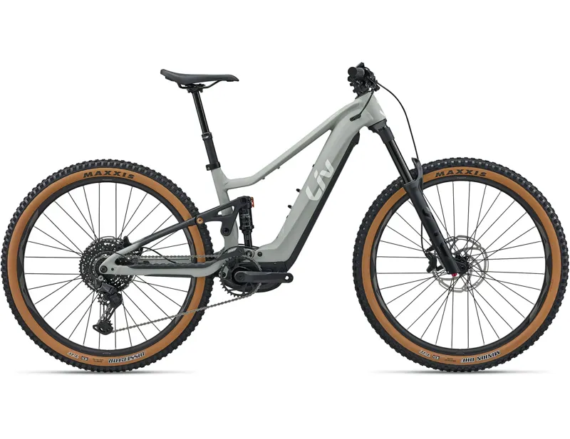 Liv Embolden E+ 2 Electric Full Suspension Mountain Bike 2026 in Slate Gray/ Black
