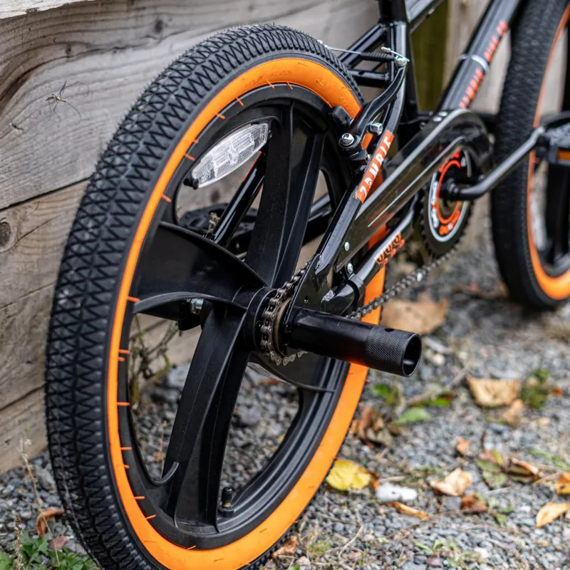 Zombie Slackjaw 20 inch BMX Bike in Black and Orange-6