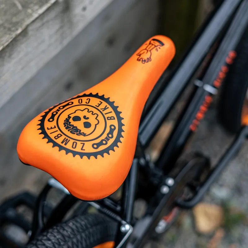 Zombie Slackjaw 20 inch BMX Bike in Black and Orange-7