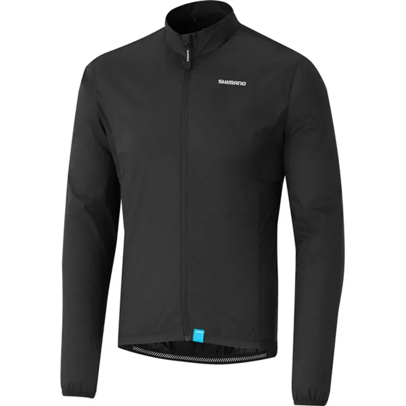 Shimano Clothing Compact Windbreaker Jacking in Black