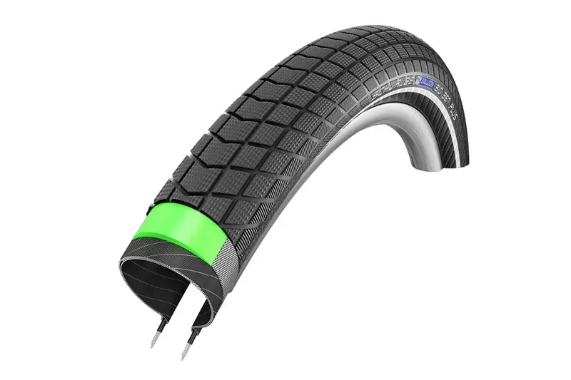 SCHWALBE BIG BEN PLUS PERF GREENG REFLEX 26x2. 15 BLACKREFLEX