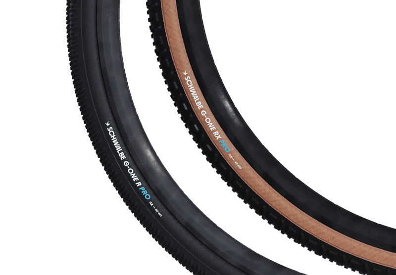 Schwalbe G-One R Pro E25 Tire 700x55 TLE Tyre in Black-2